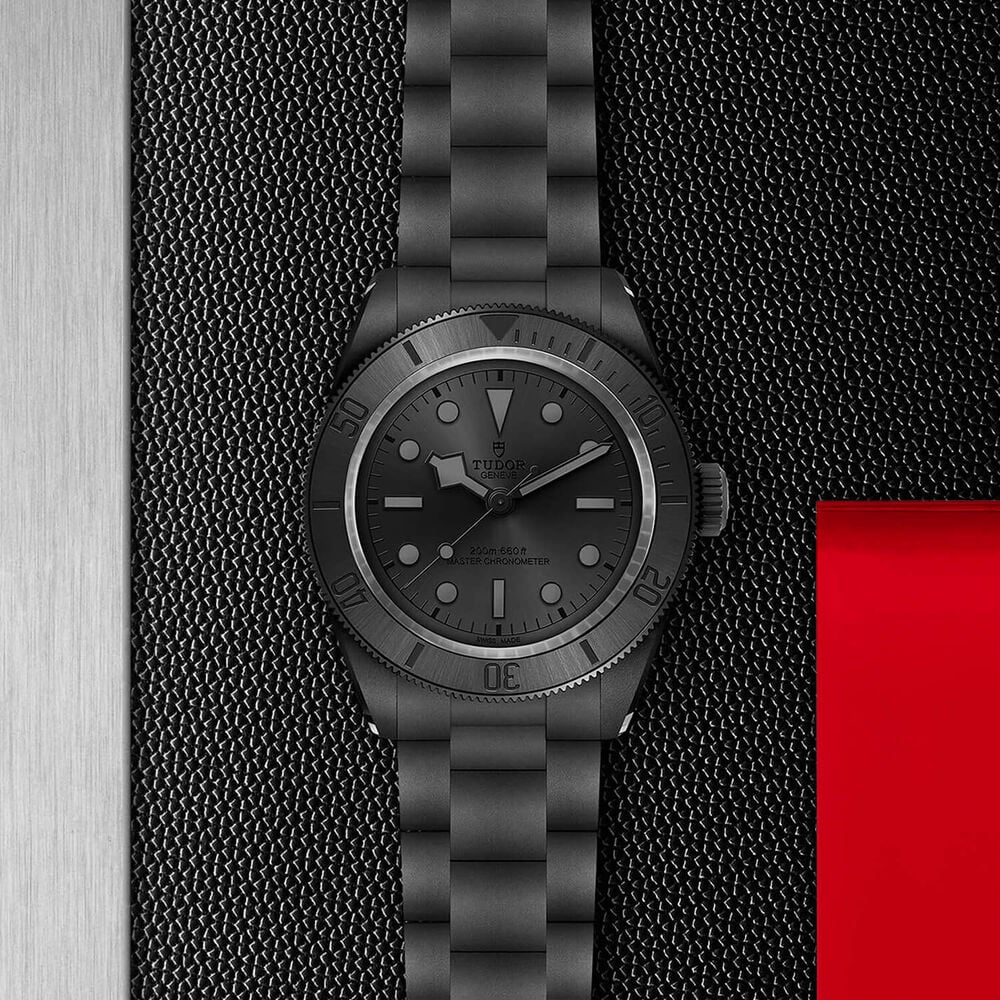 TUDOR Black Bay 41mm Black Dial Black Ceramic Bracelet Watch