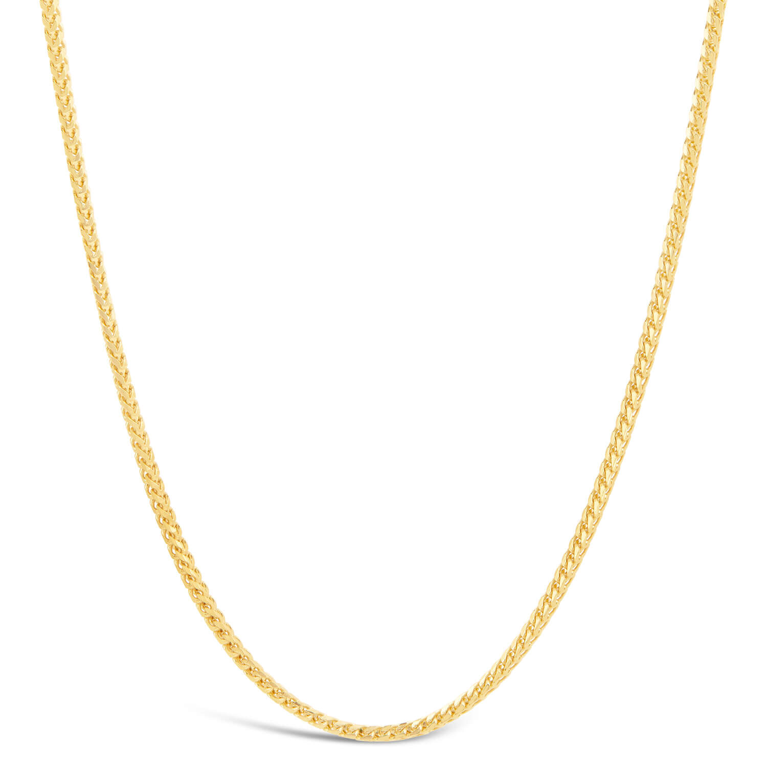 9ct gold online franco chain