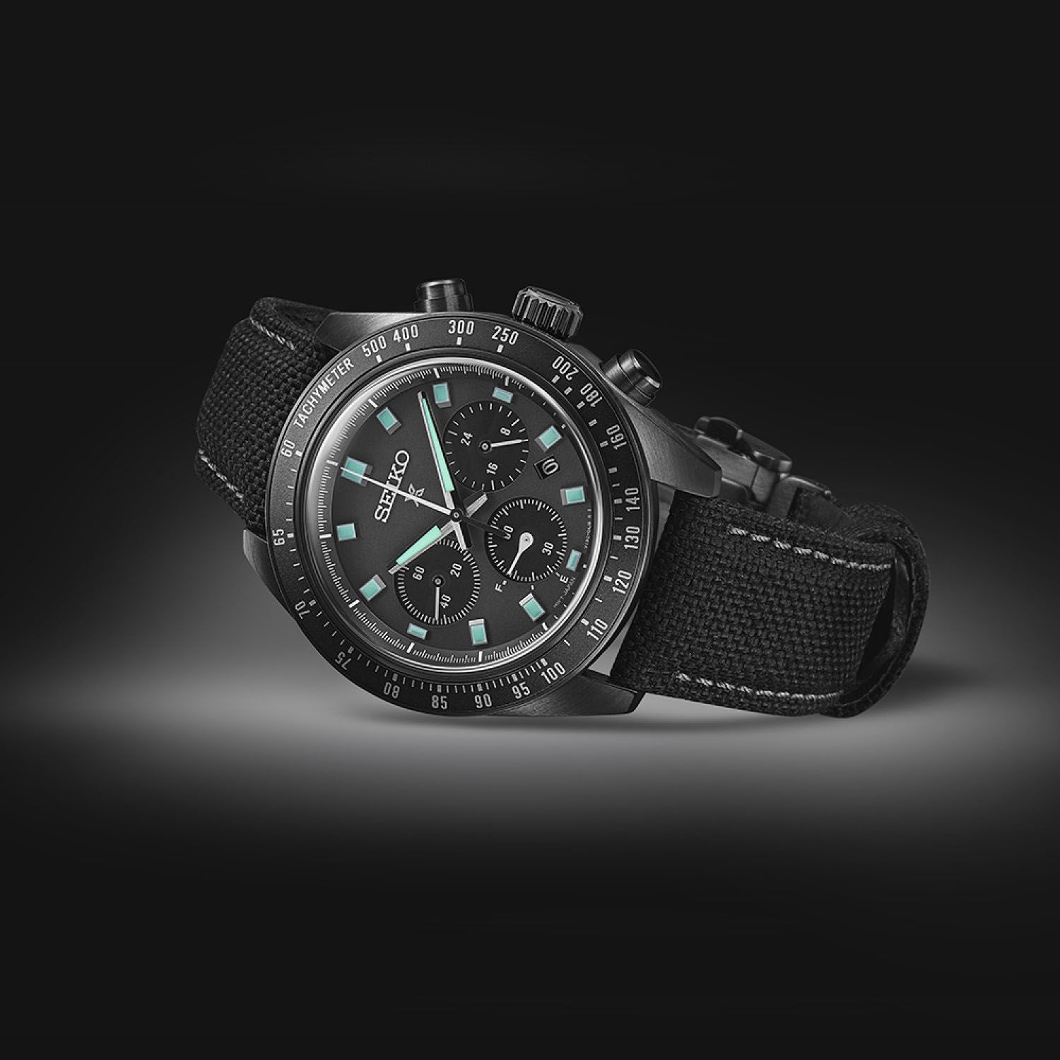 Seiko Prospex Black Series Night Vision Solar Speedtimer Chronograph