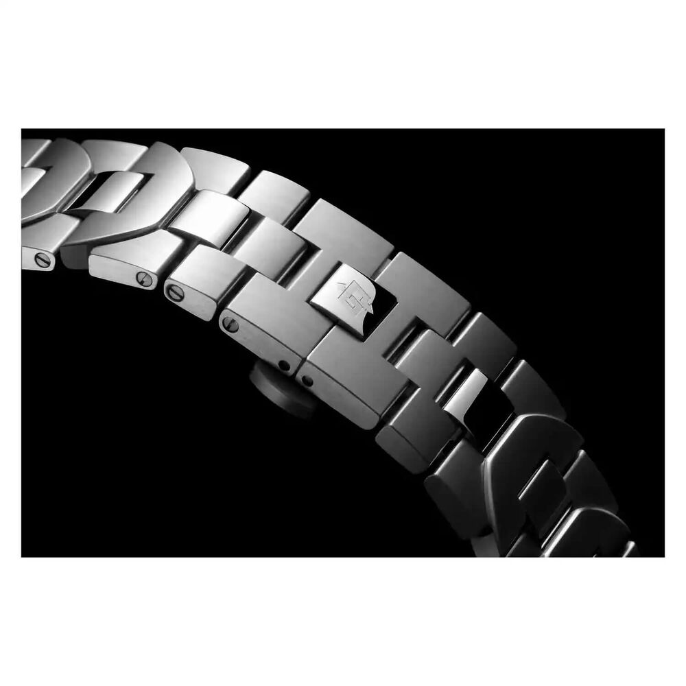 Panerai Luminor 44mm Marina Specchio Blu Blue Dial Silver Bracelet Watch image number 3
