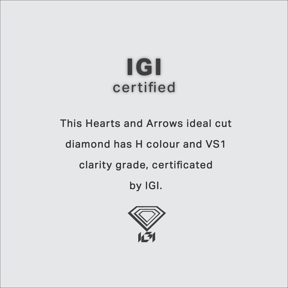 Platinum 0.57ct Round Diamond Halo & Shoulders Ring image number 7