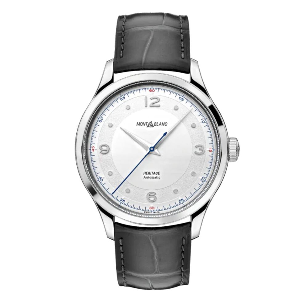 Montblanc Heritage Automatic Leather Strap Mens Watch