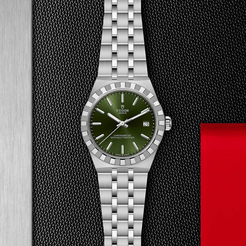 TUDOR Royal 36mm Green Dial Stainless Steel Bracelet Watch