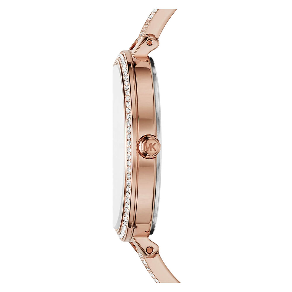 Michael Kors Jaryn 36mm Pink Dial & Bracelet Watch
