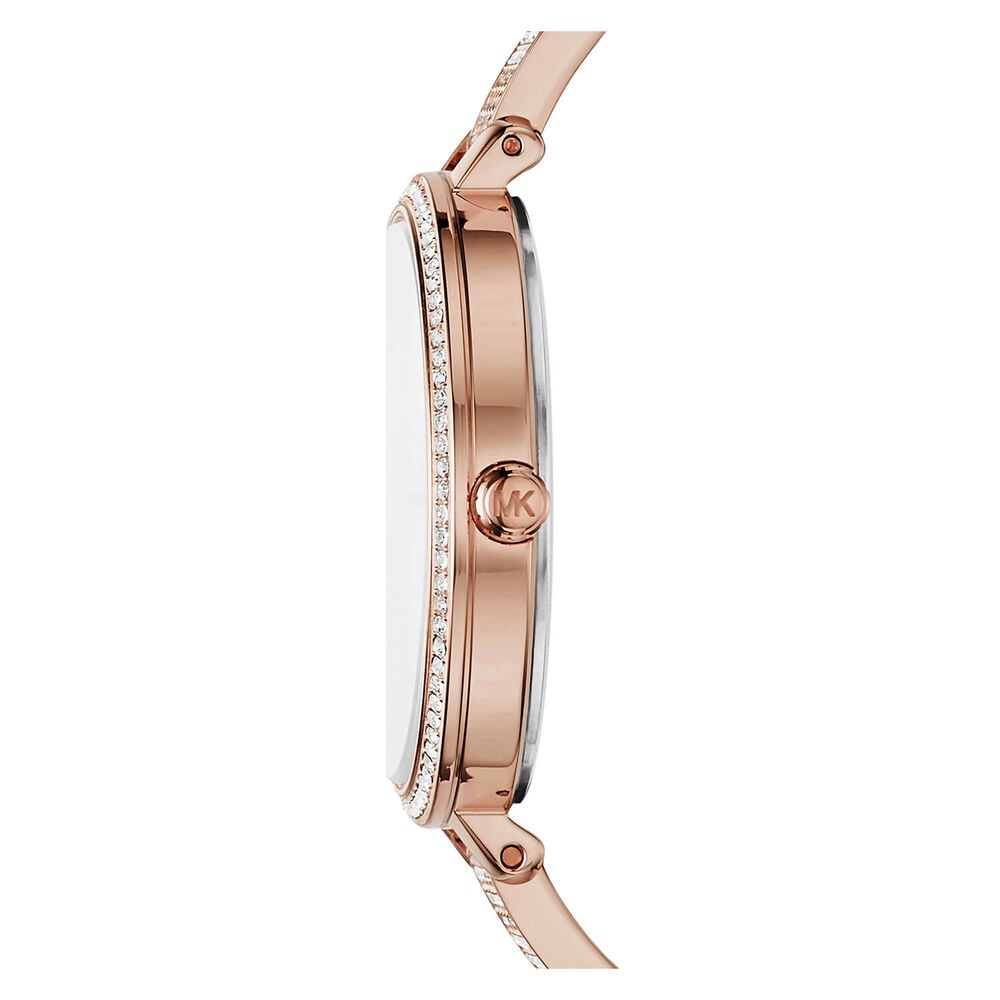 Michael Kors Jaryn 36mm Pink Dial & Bracelet Watch image number 1