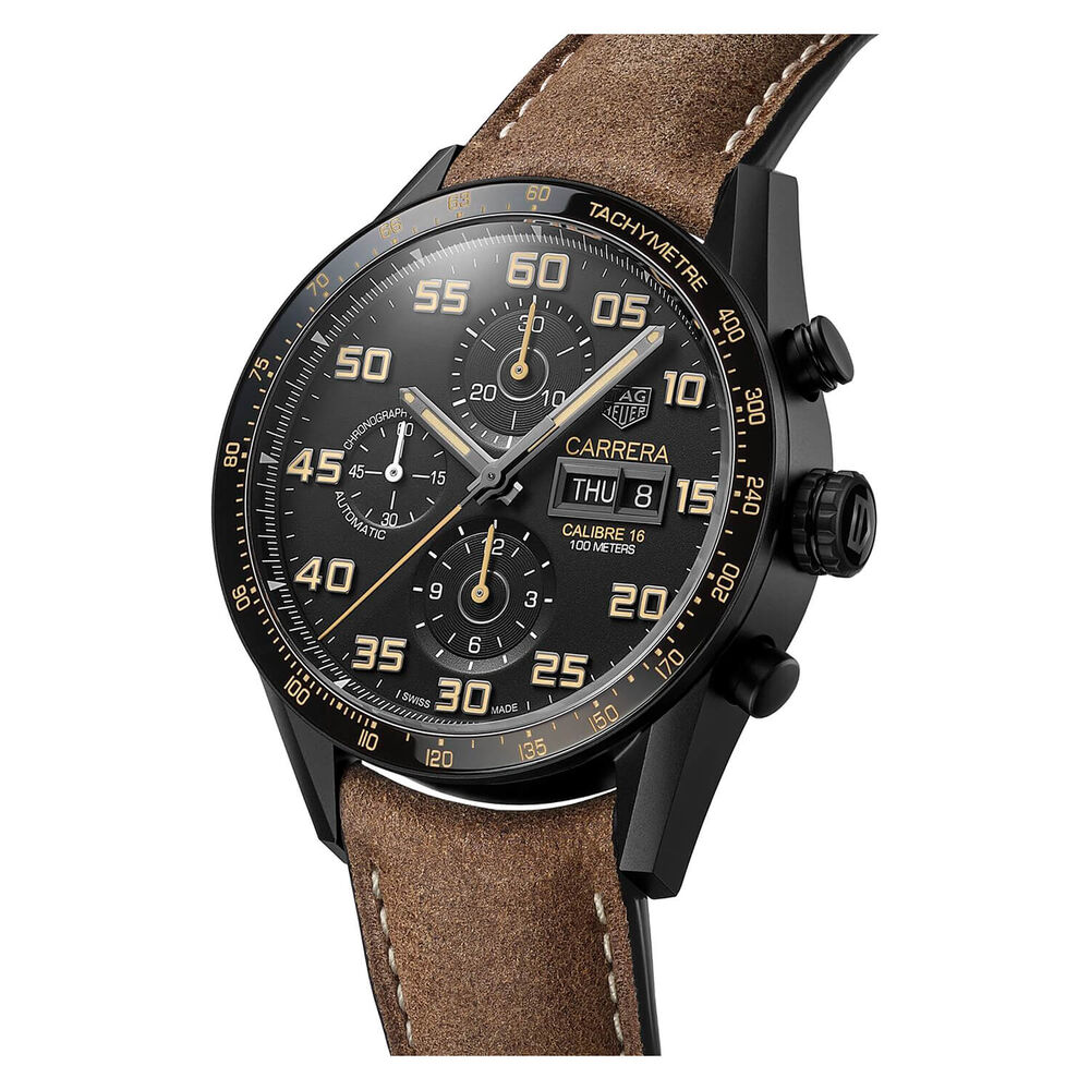 TAG Heuer Carrera Titanium Chronograph Men's Watch image number 2