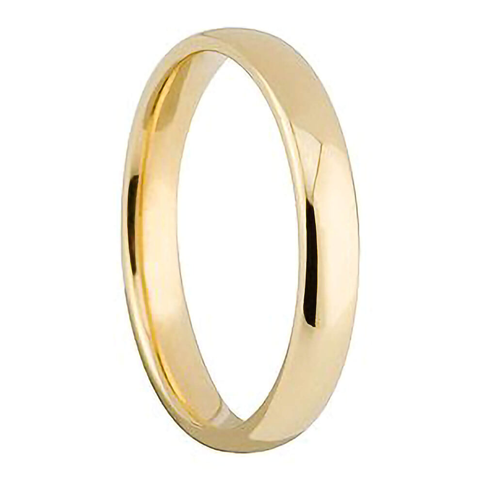 Ladies' 18ct gold 2.5mm superior court wedding ring image number 0