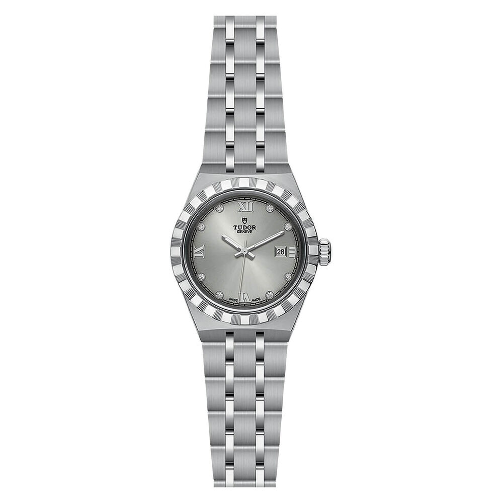TUDOR Royal 28mm Silver Dial Bracelet Watch image number 1