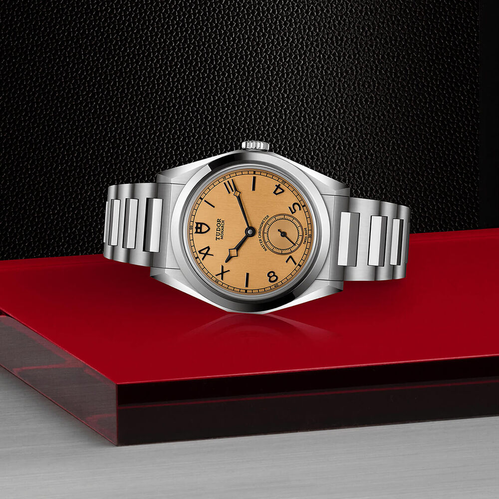 TUDOR Monarch 39mm Dark Champagne Dial Stainless Steel Bracelet Watch