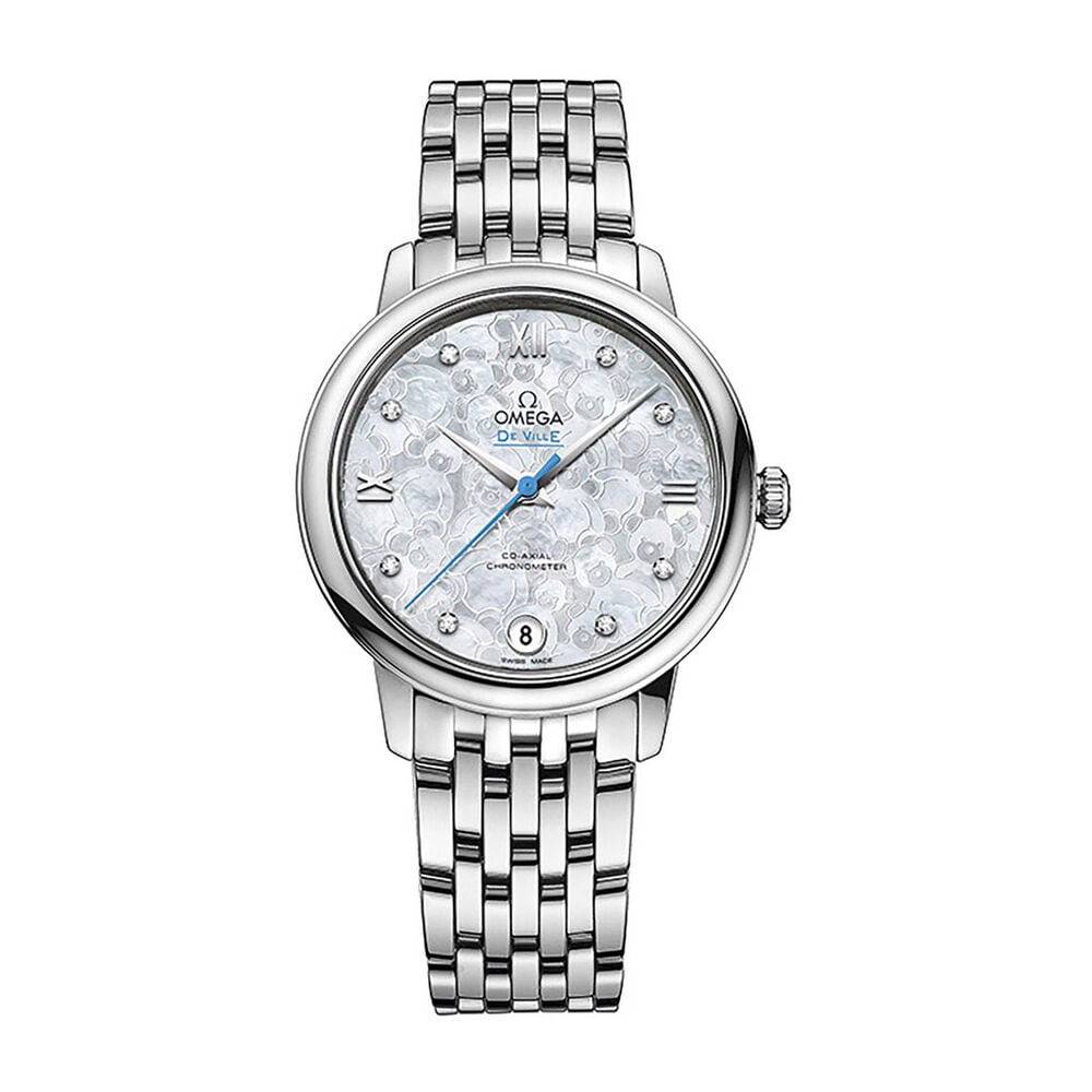 Omega De Ville Prestige Orbis Automatic ladies' stainless steel watch