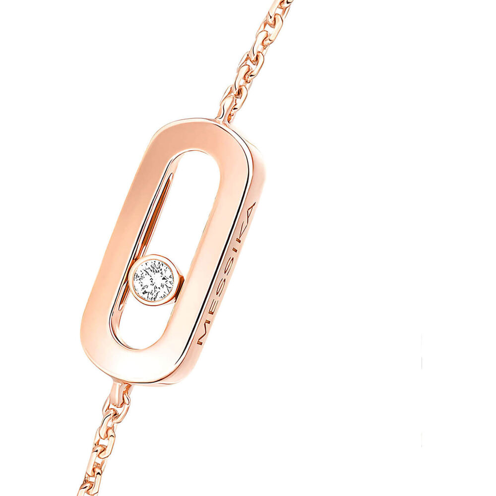 Messika Care(s) 0.01ct Diamond Rose Gold Bracelet image number 2