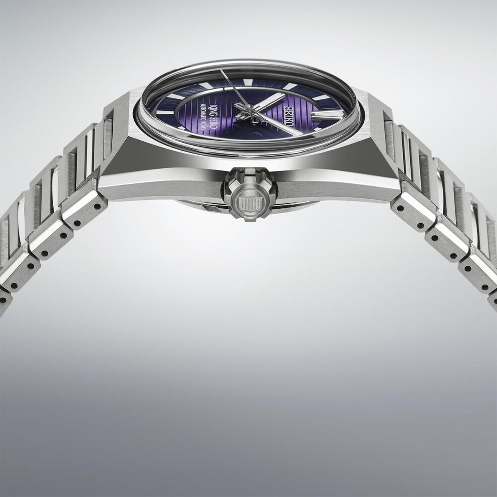 Seiko King Seiko VANAC "Tokyo Highway" Twilight Violet 41mm Purple Dial Titanium Bracelet Watch