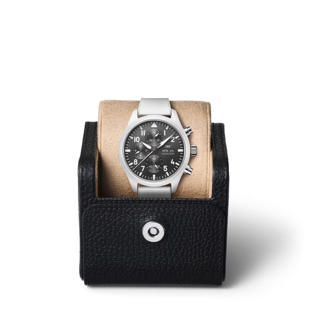 IWC Schaffhausen Pilot's Chronograph Top Gun Lake Tahoe Edition 44.5mm Dial Rubber Strap Watch image number 5