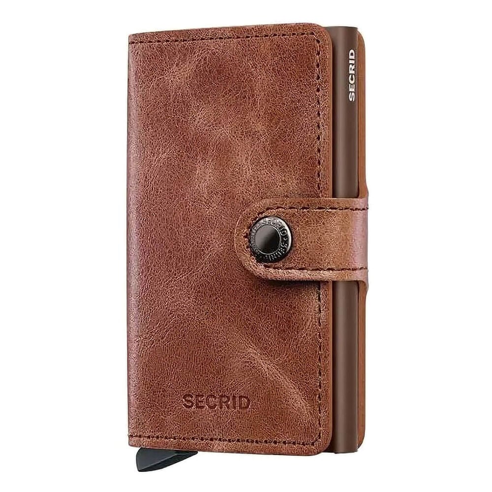 Secrid Vintage Cognac Brown Miniwallet image number 0