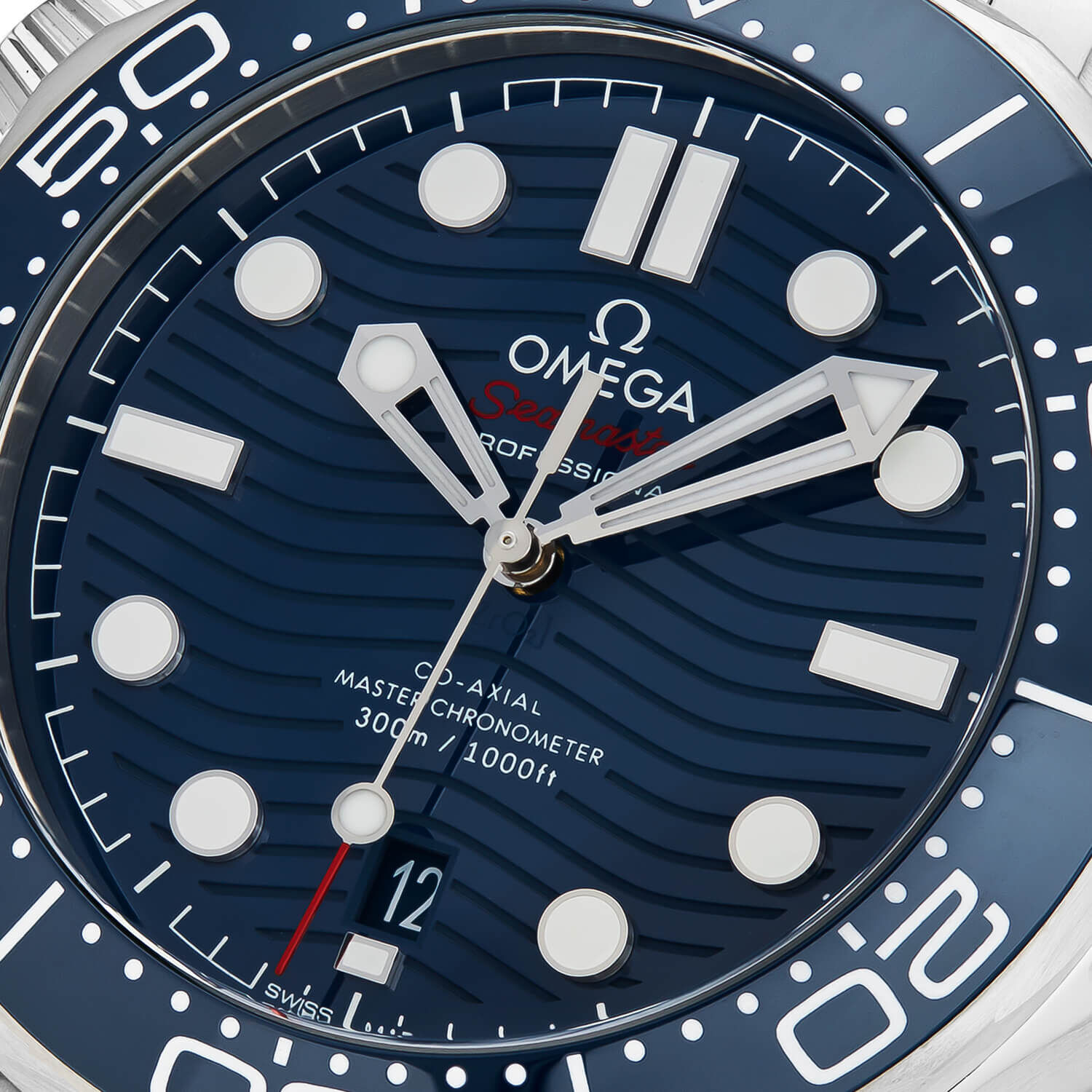 OMEGA Seamaster Chronometer Blue Dial Steel Men s Watch at Fraser Hart