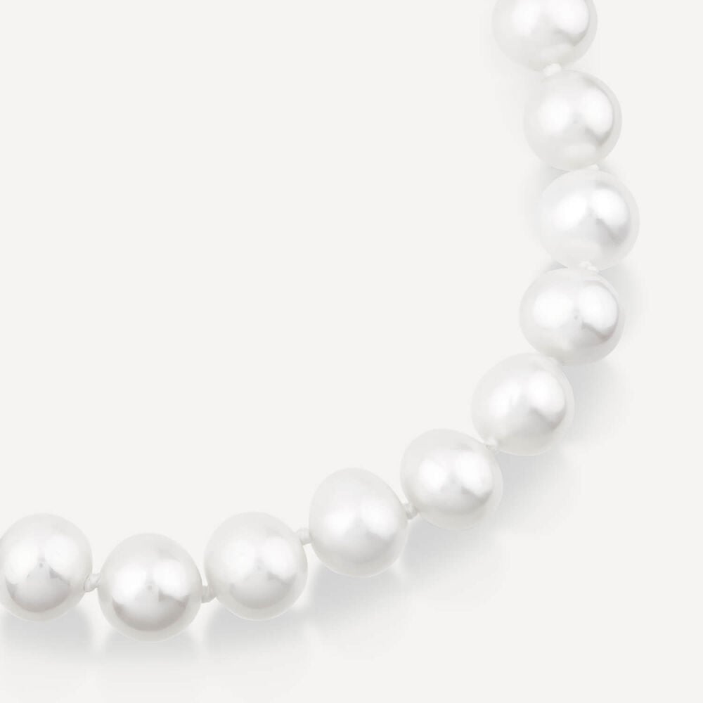 Sterling Silver Pearl Bracelet (Magnetic Clasp)