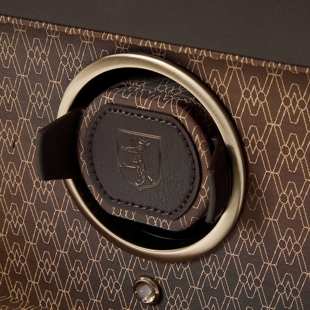 WOLF Earth Double Watch Winder Coffee