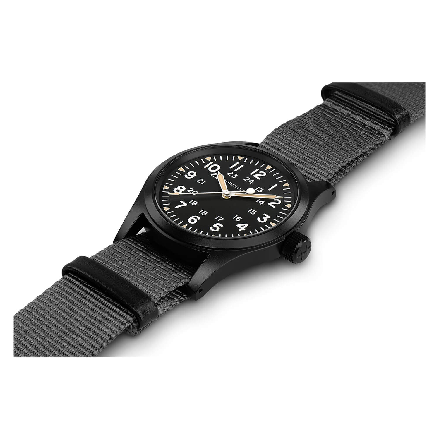Hamilton khaki discount black pvd