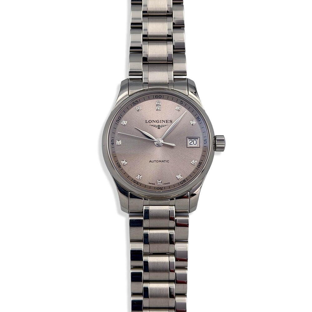 Pre-Owned Longines Master Collection 34mm Beige Dial Bracelet Watch