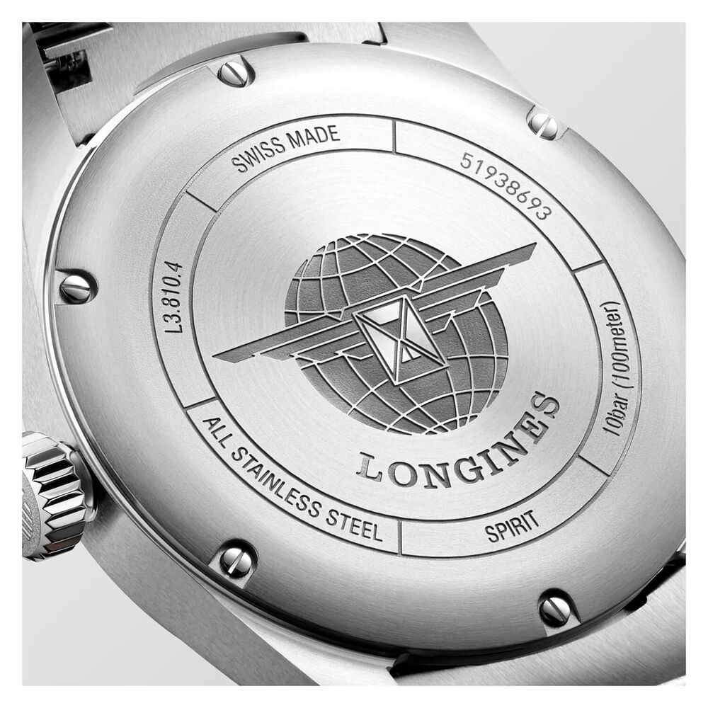 Longines Spirit Automatic 40mm Blue Dial Steel Case Bracelet Watch image number 2