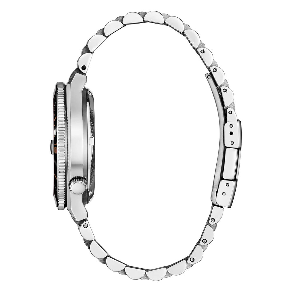 Citizen Tsuyosa Shore Timeslip 40mm Black Dial Steel Bracelet Watch