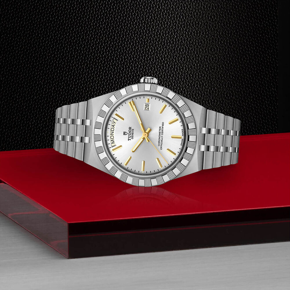 TUDOR Royal 40mm Silver Dial Stainless Steel Bracelet Watch
