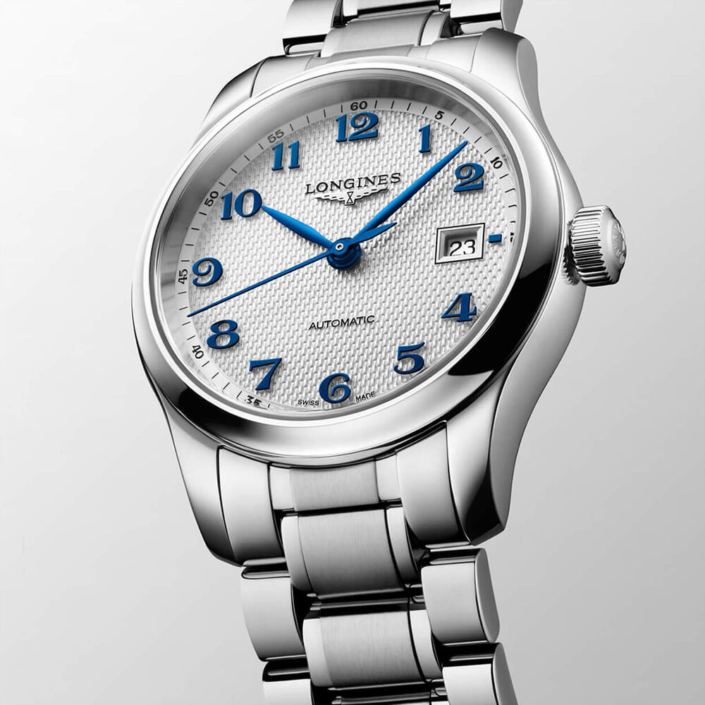 Longines Master Collection 30mm Silver Dial Steel Bracelet Watch
