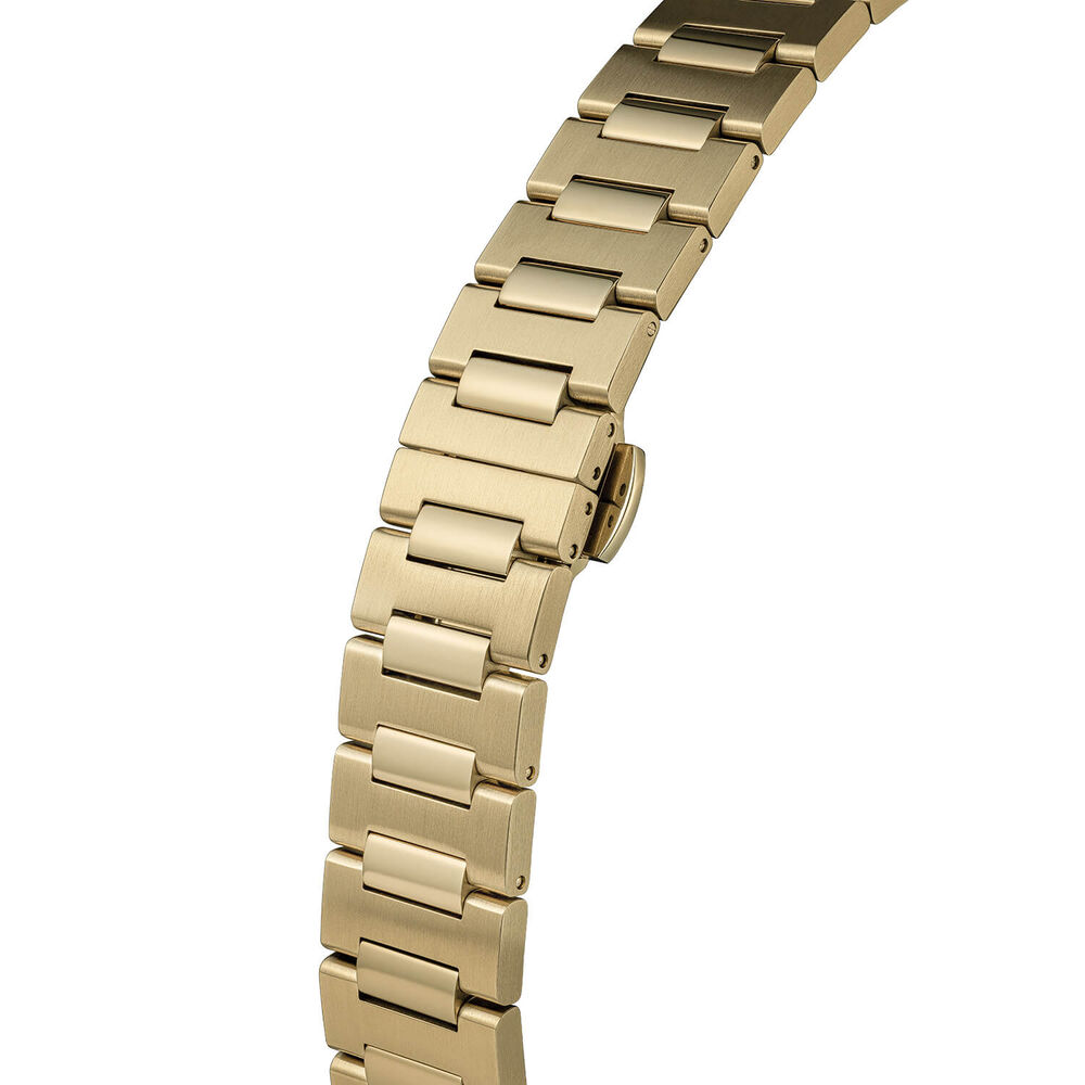 Vivienne Westwood Merton 38mm Multi Coloured Dial Gold Steel Bracelet Watch image number 5