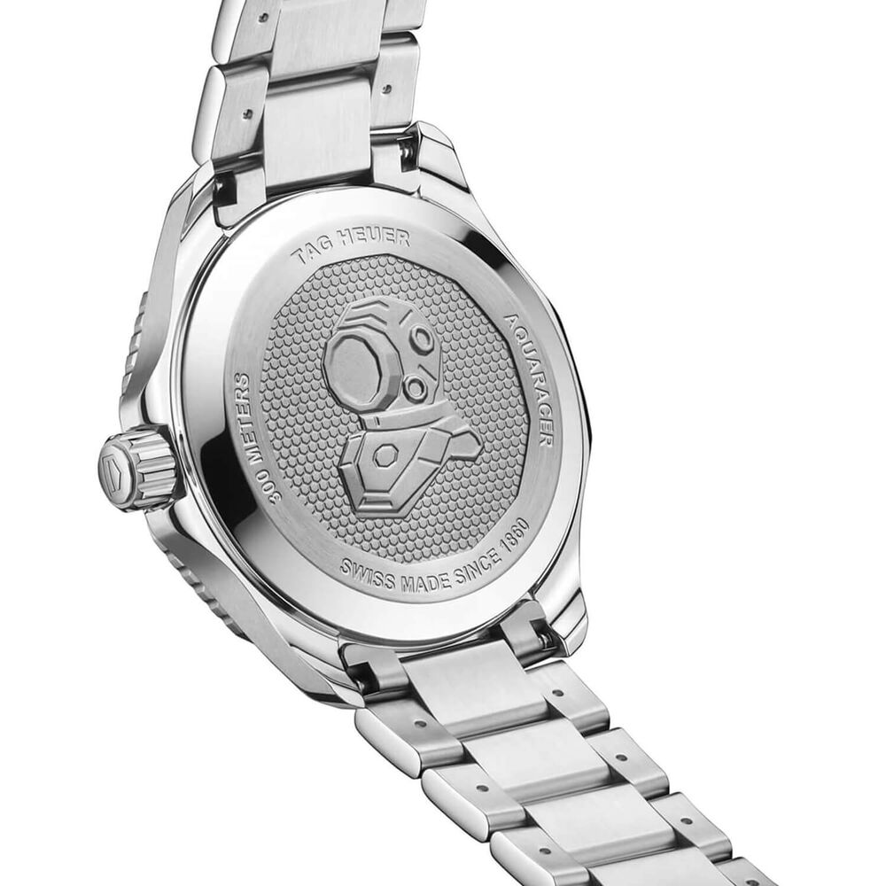 TAG Heuer Aquaracer Professional 300 GMT 42mm Green Dial & Bezel Stainless Steel Bracelet Watch image number 4