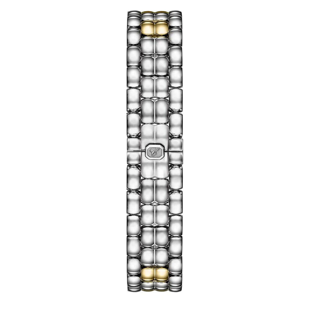 Chopard Happy Sport The First 26mm Silver Dial 0.15ct Diamonds Gold & Steel Bracelet Watch