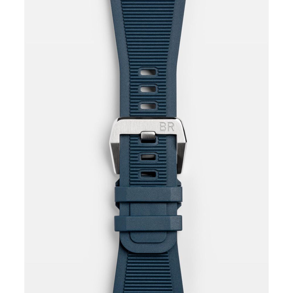 Bell & Ross BR03 Diver 42mm Blue Dial Rubber Strap Watch image number 4