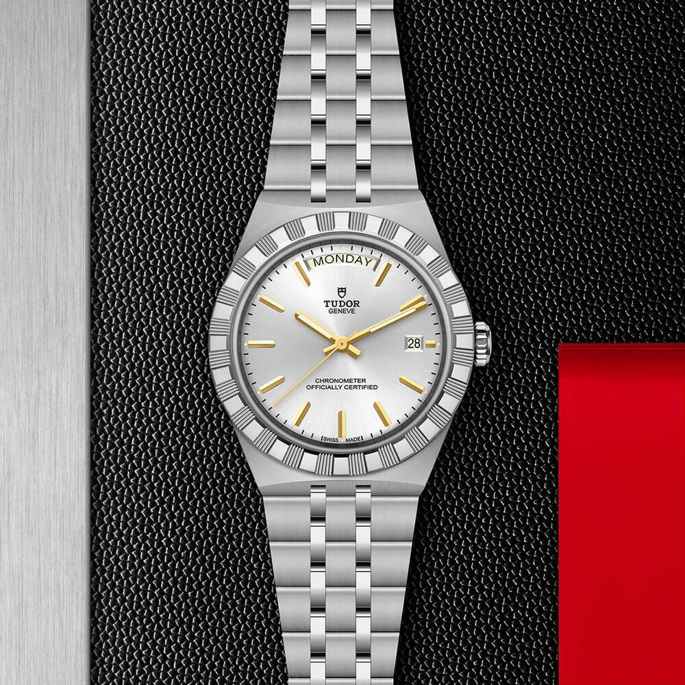 TUDOR Royal 40mm Silver Dial Stainless Steel Bracelet Watch