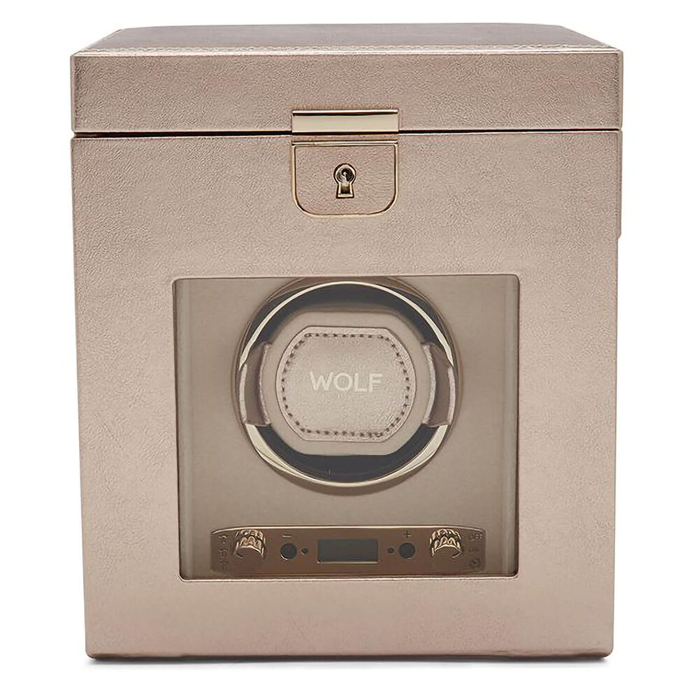 WOLF PALERMO Single Rose Gold Watch Winder