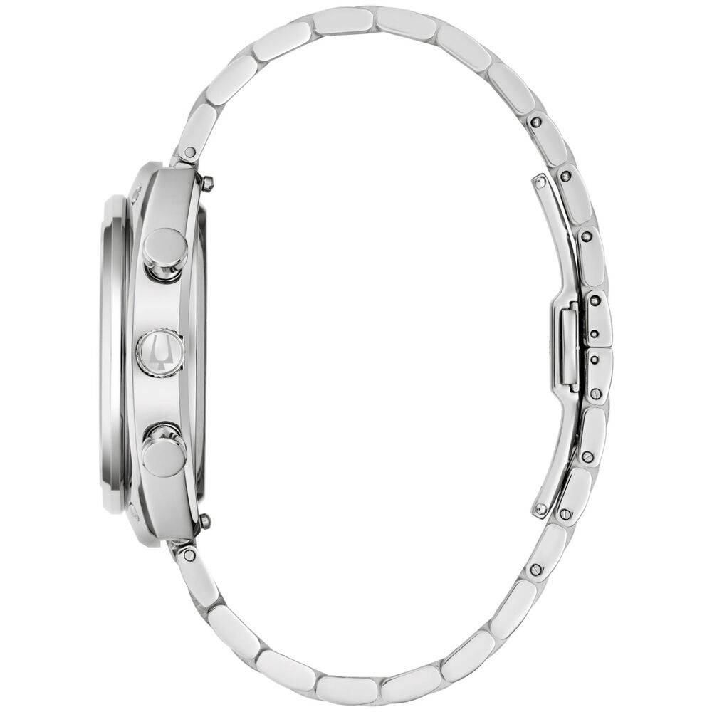 Bulova Shelby Racer Daytona Coupe 40mm Steel Case Bracelet Watch