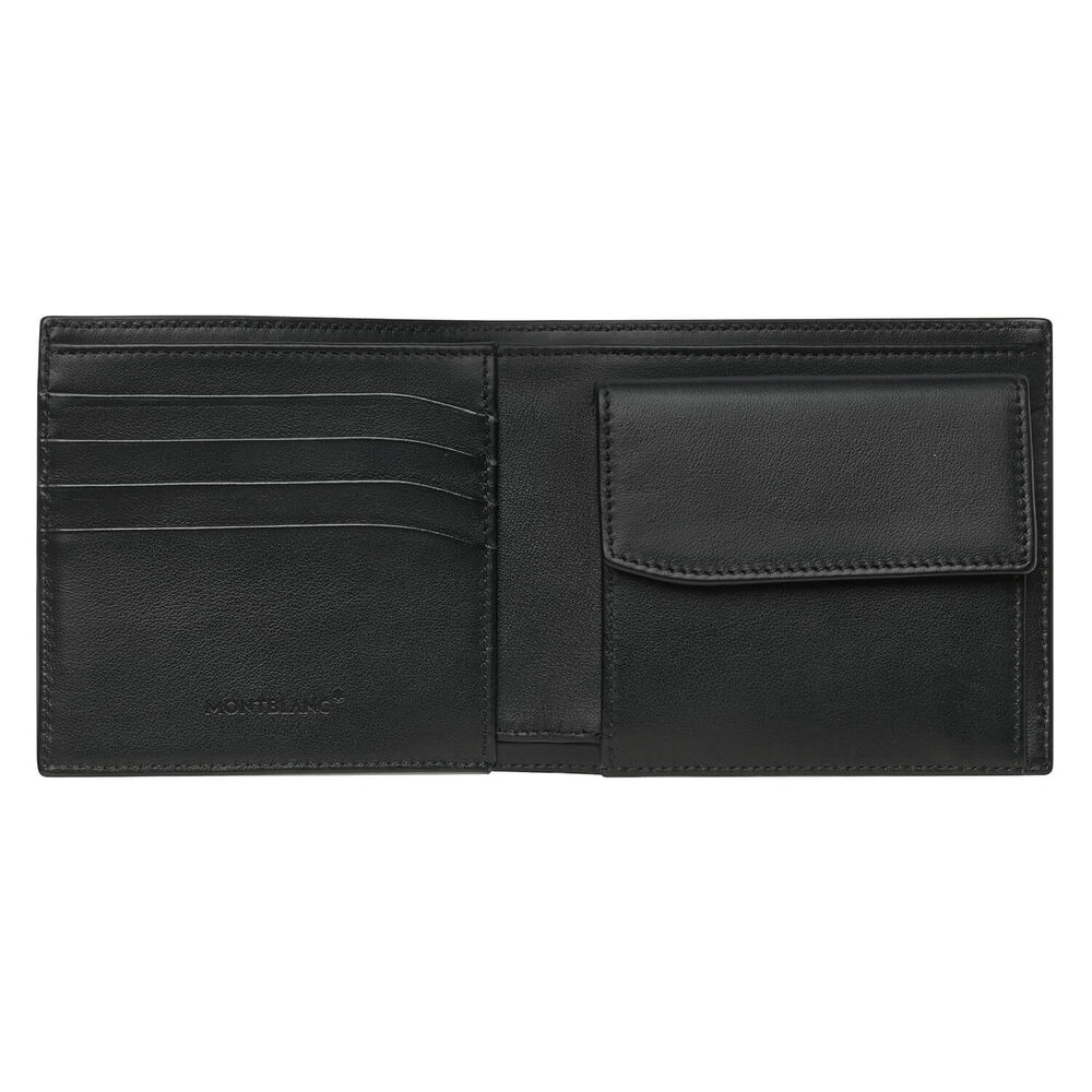 Mont Blanc Meisterstück Soft Grain 4cc with Coin Case Black Wallet
