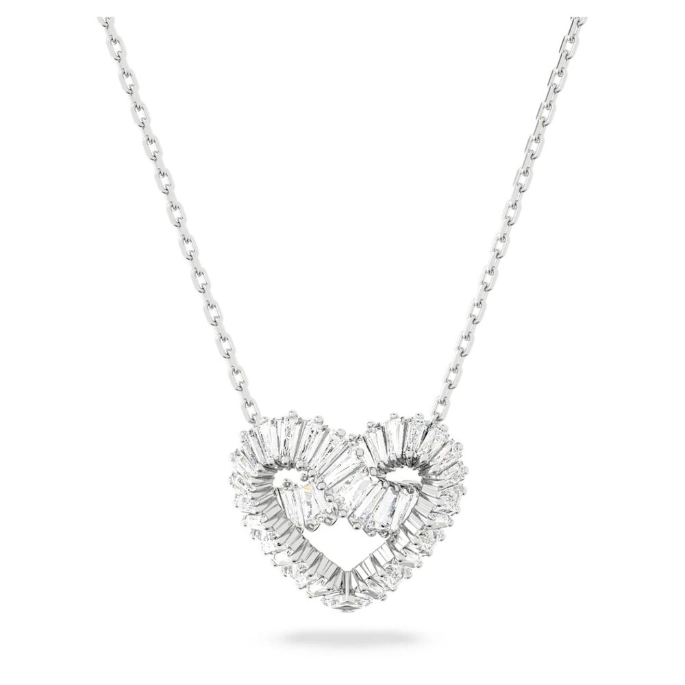 Swarovski Matrix Woven Heart Necklace image number 0