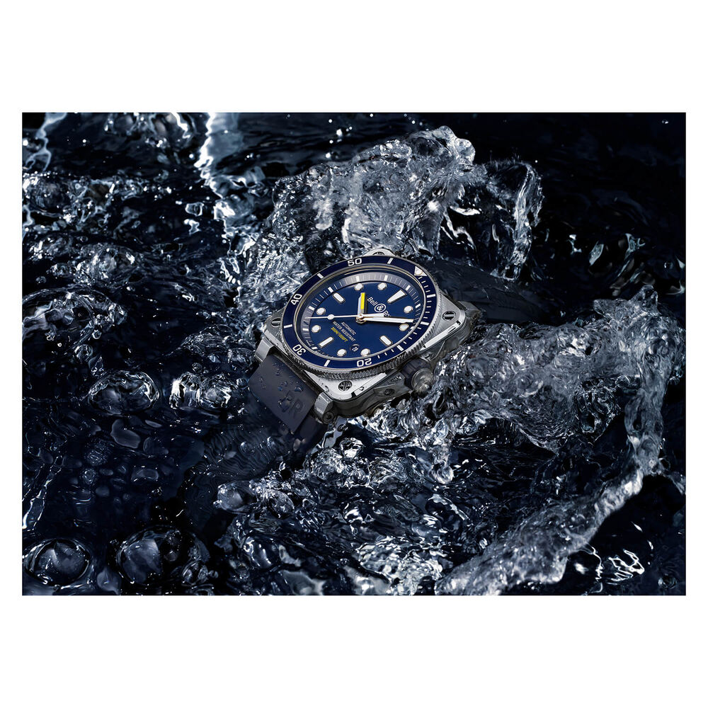Bell & Ross Br03-92 Diver Blue Mens Instrument Watch image number 6