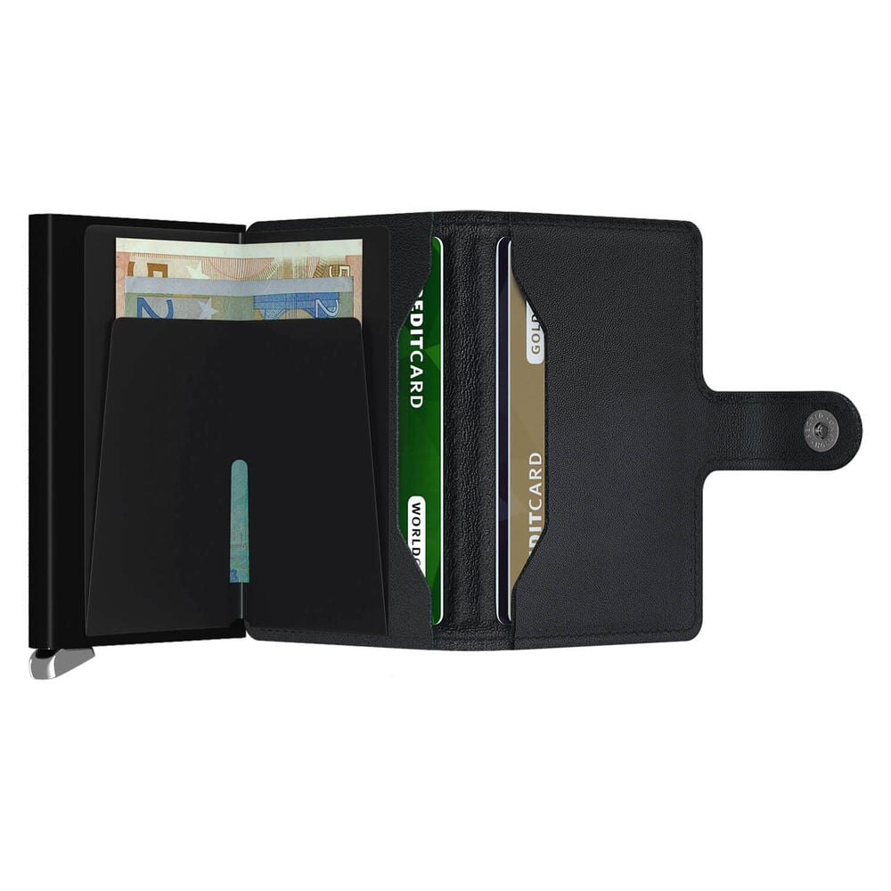 Secrid Emboss Lines Black Miniwallet image number 3
