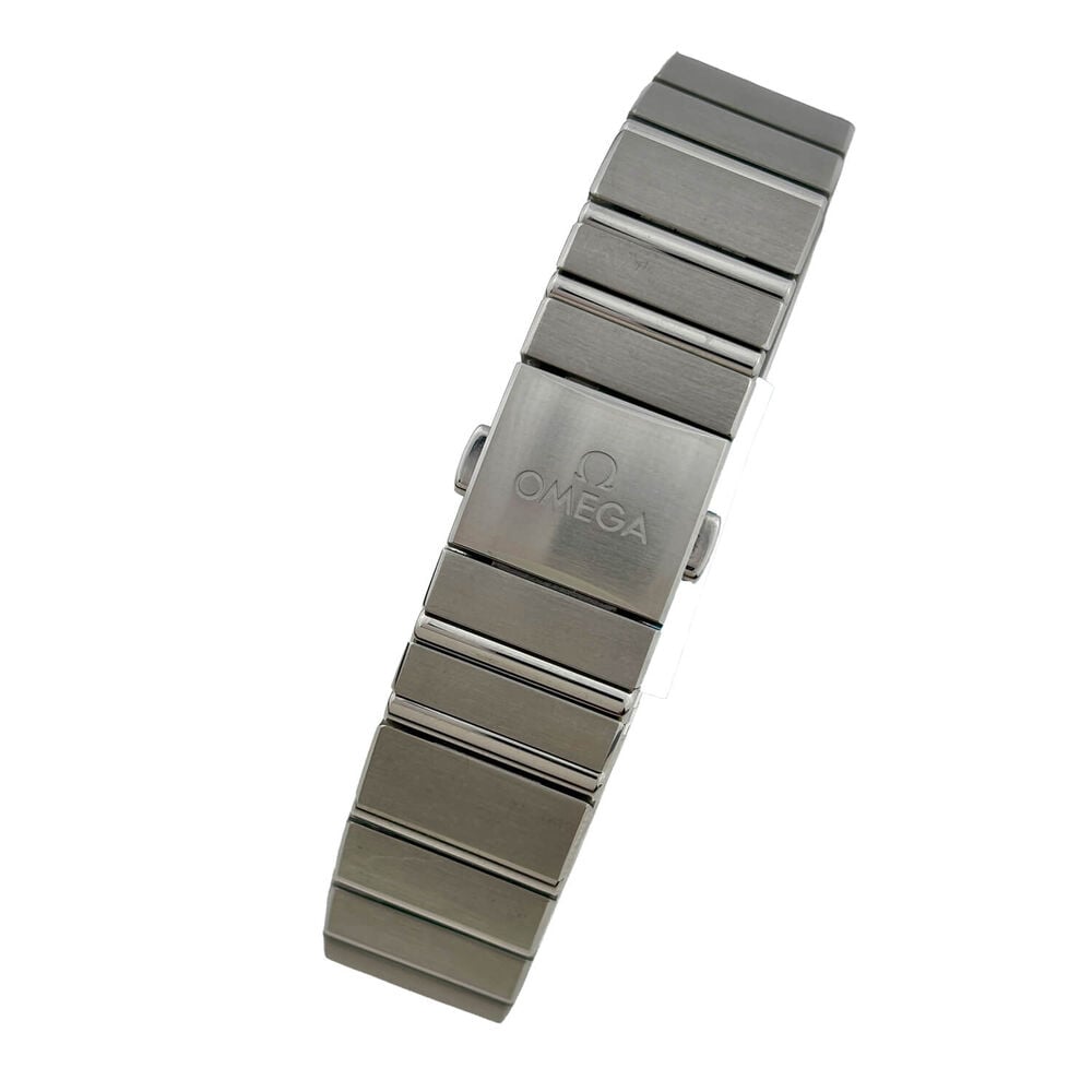 Pre-Owned OMEGA Constellation 28mm Silver Diamond Silk Dial Steel Bracelet Watch image number 2