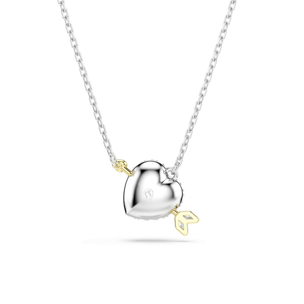 Swarovski Idyllia Cubic Zirconia Mixed Metal Finished Heart Pendant