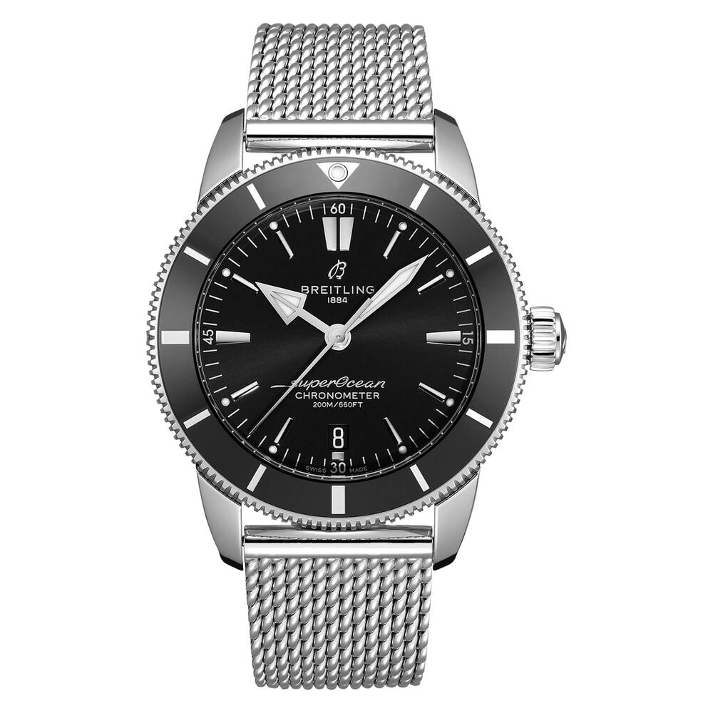 Breitling Superocean Heritage II Steel Black 44mm Men's Watch