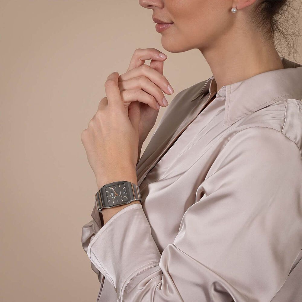 Rado Anatom Automatic 32.5mm Grey Dial Ceramic Bracelet Watch image number 4