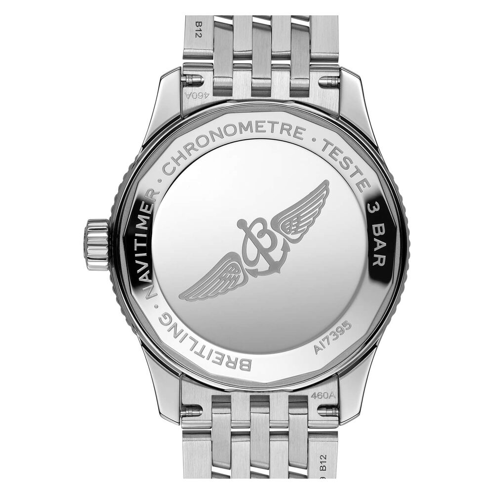 Breitling Navitimer 35mm Chronometer Caliber 17 Blue Steel Watch image number 1
