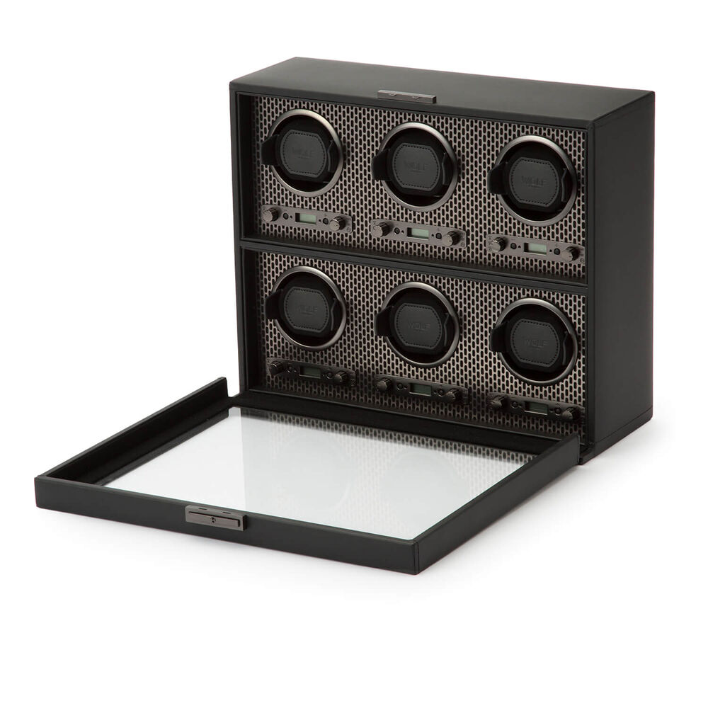 WOLF AXIS 6pc Powder Coat Watch Winder image number 3