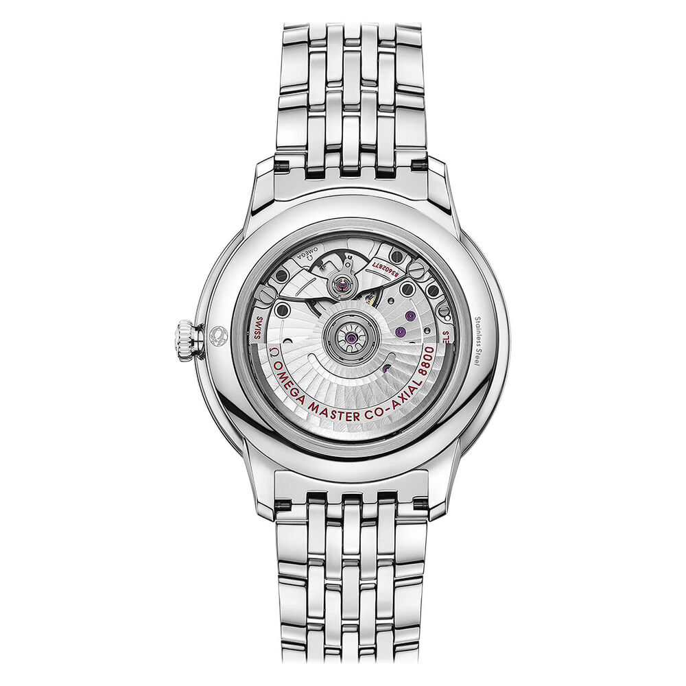 OMEGA De Ville Prestige Co-Axial Master Chronometer 40mm Silver Dial Bracelet Watch