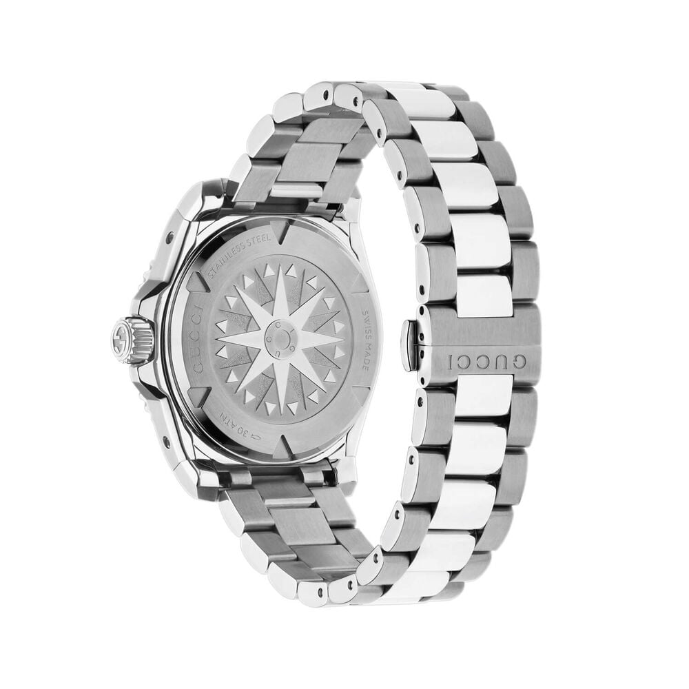 Gucci Dive 40mm Green Dial Stainless Steel Bracelet Watch