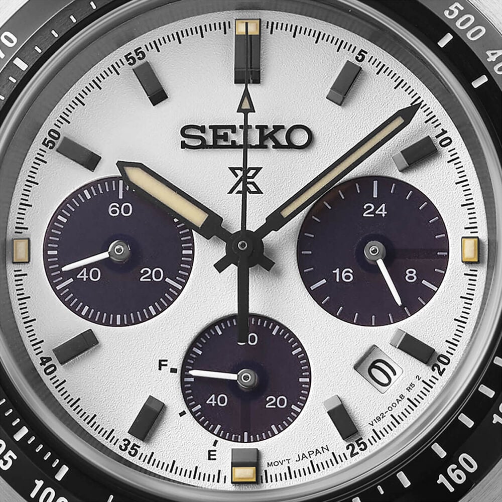 Seiko Prospex Speedtimer &lsquo;Youngtimer&rsquo; Monochrome 39mm Steel Bracelet Watch