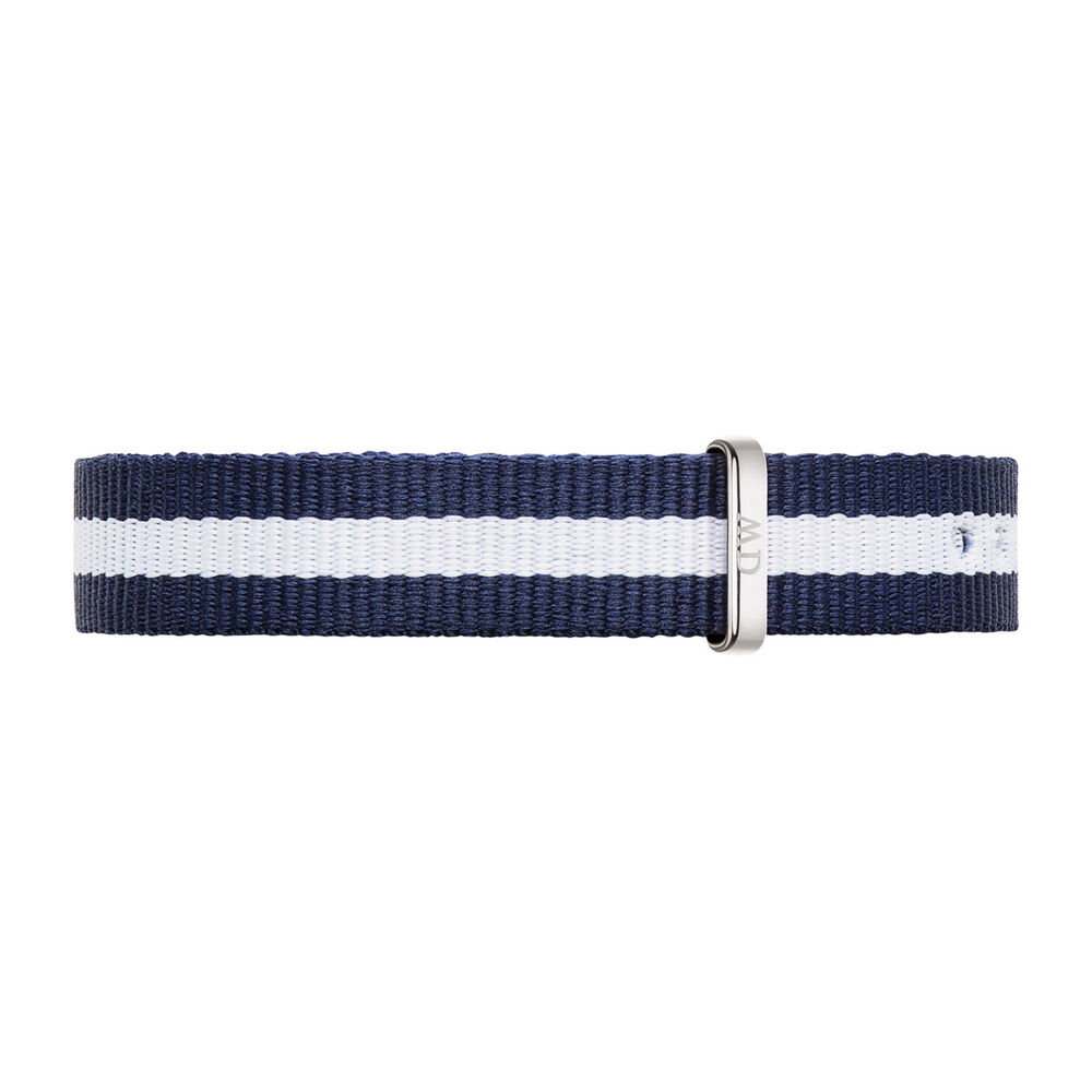 Daniel Wellington Classy Glasgow 13mm White and Navy NATO Strap image number 0