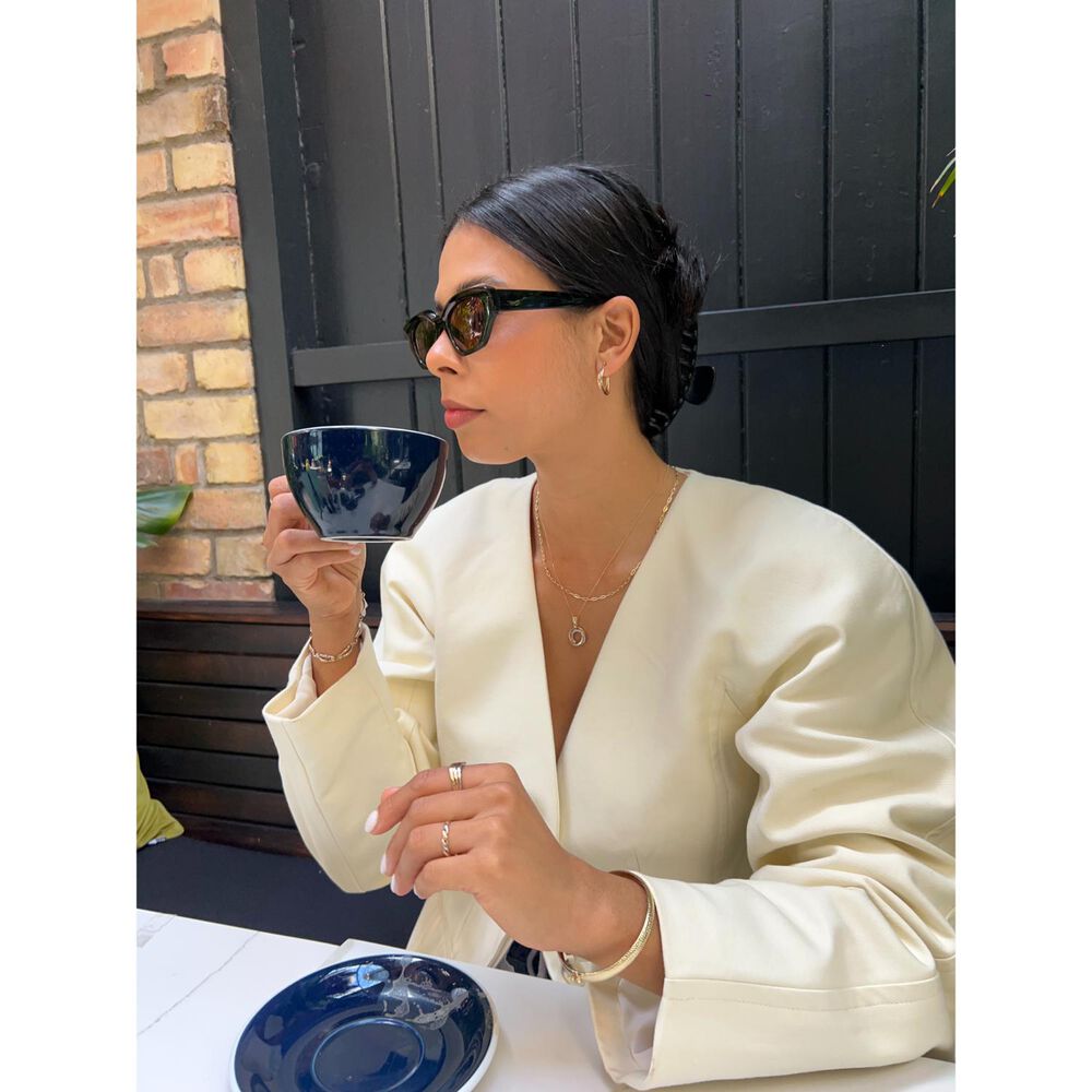 9ct Yellow & White Gold Plaited Plain Ring image number 6