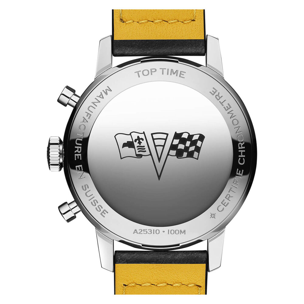 Breitling Top Time Chevrolet Corvette With Red Dial Black Strap Watch image number 1